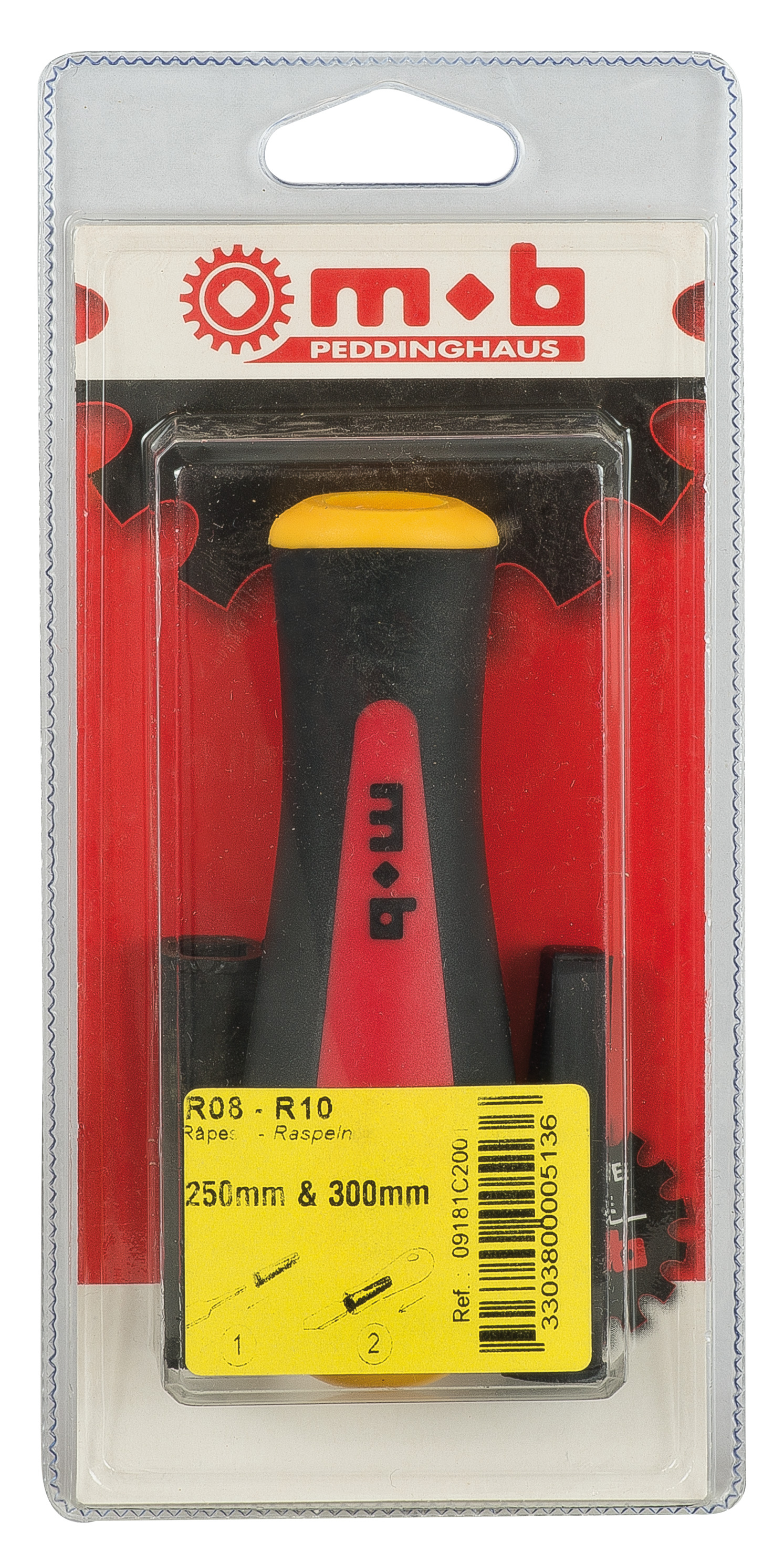 2-KOMPONENTENHEFT FÜR RASPELN