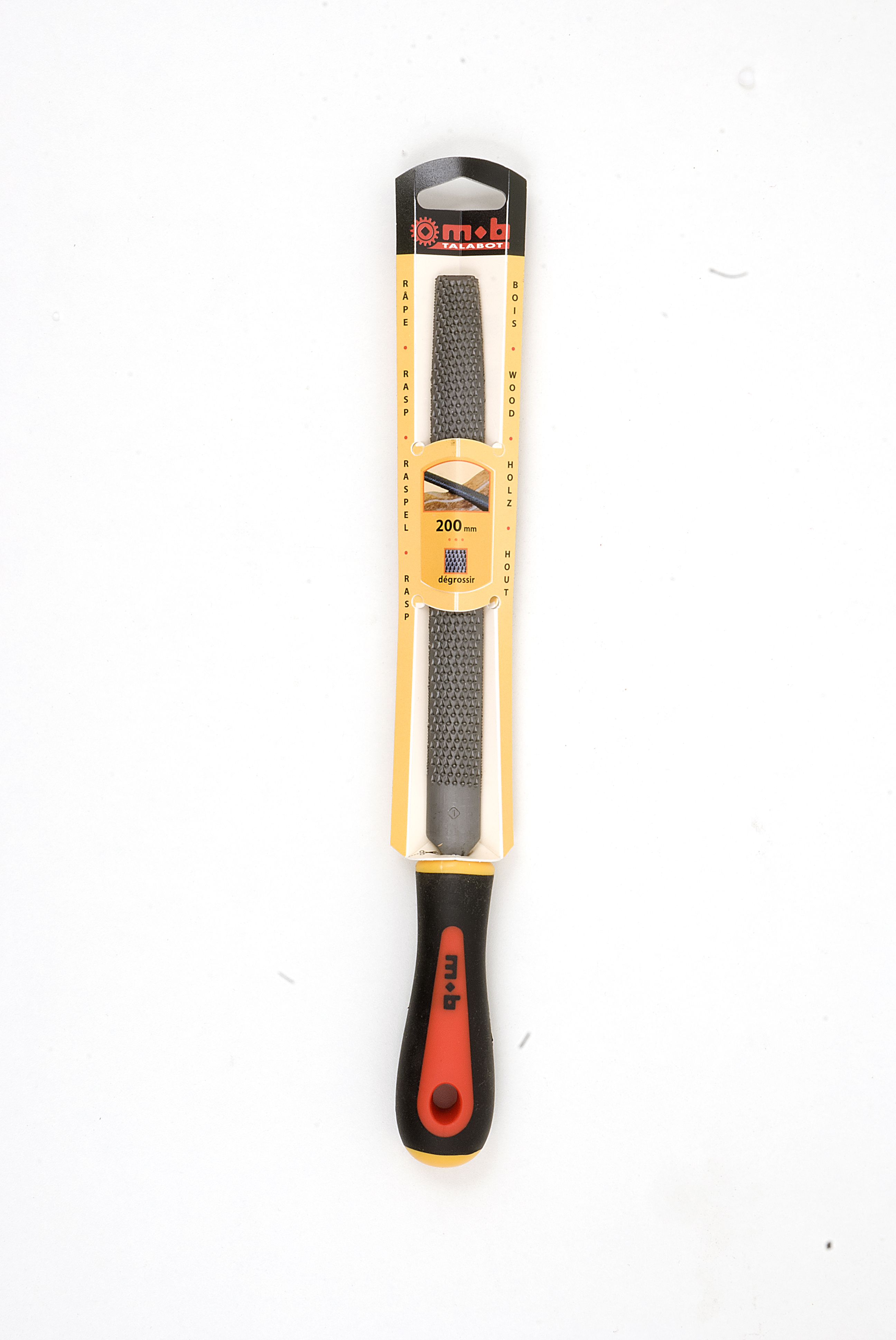 RASPEL - HALBRUND - 2-KOMPONENTEN HEFT