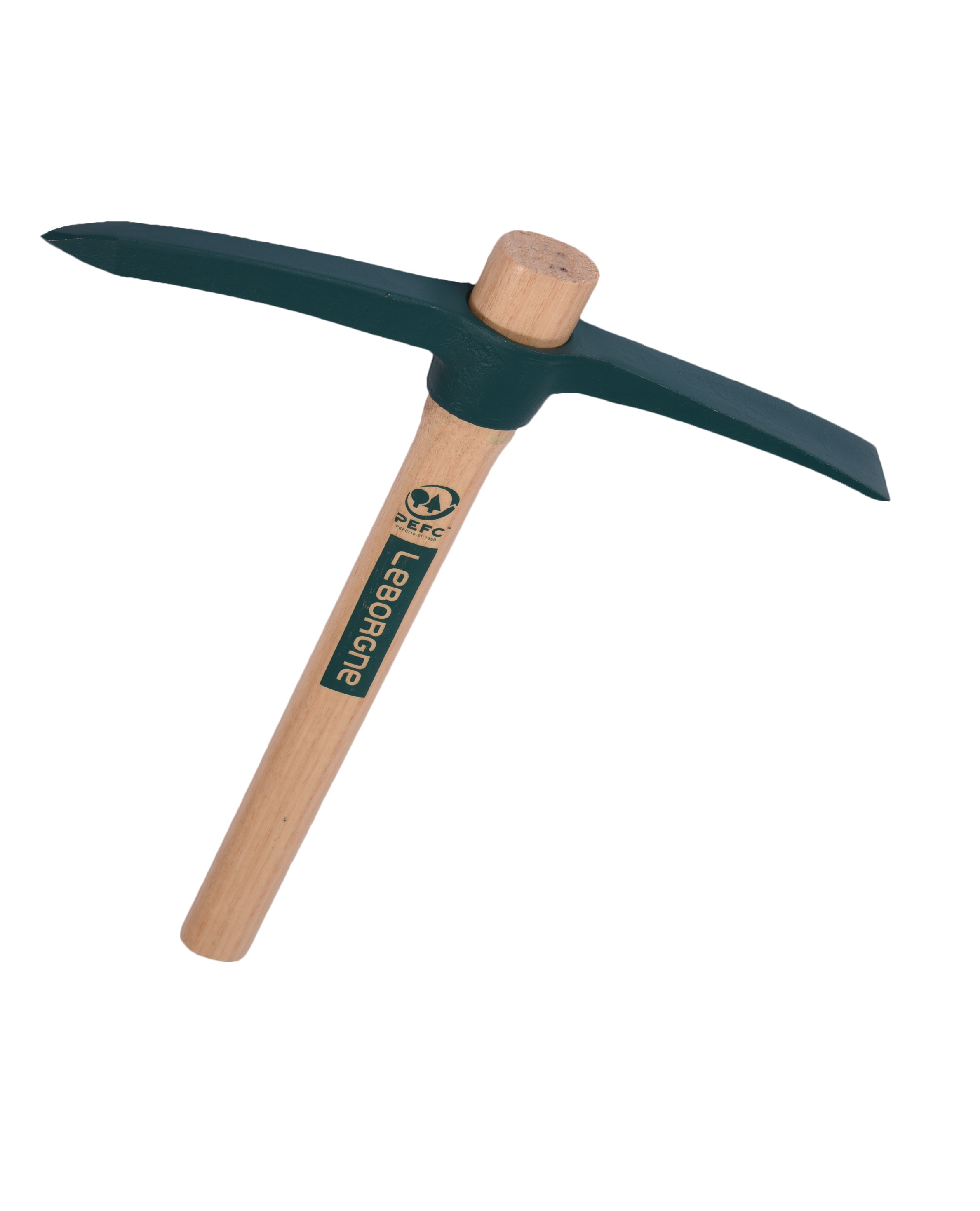 Mortar pick 0,7 kg, 100% PEFC certified wooden 37 cm handle