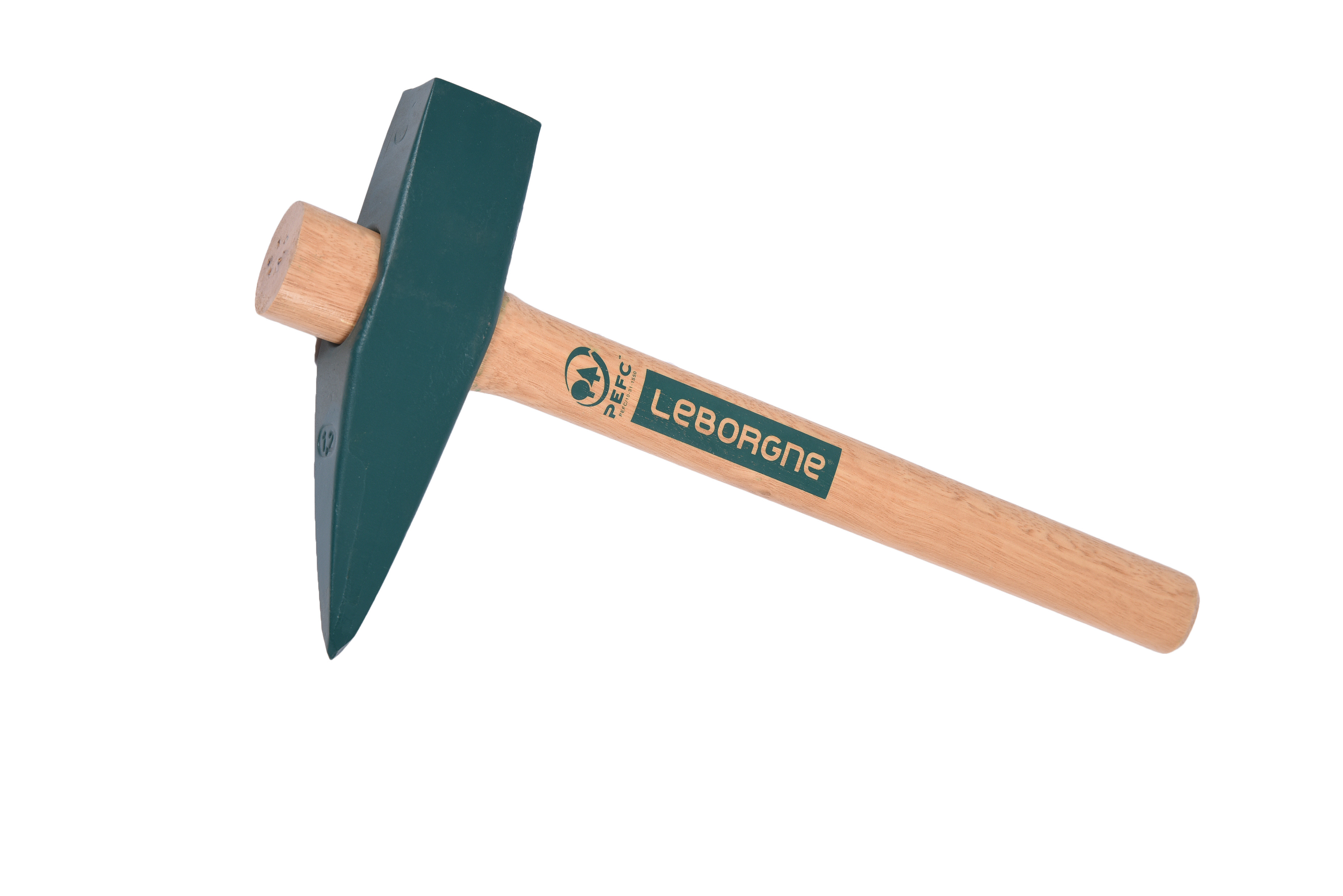 Maurerhammer (1,2 kg) Stiel aus 100% PEFC-zertifiziertem Holz (370 mm)