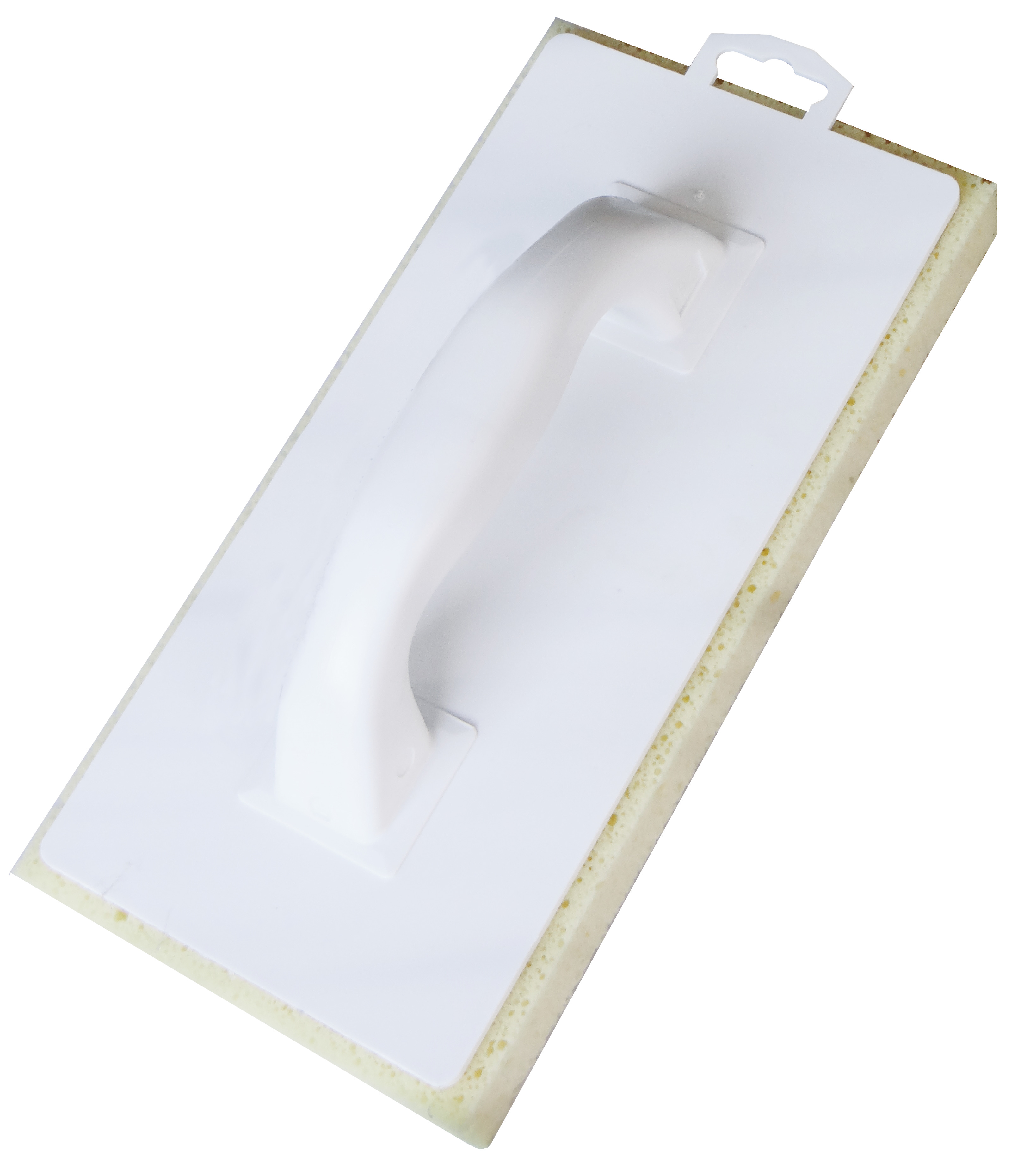 WASCHBRETT MIT GRIFF AUS KUNSTSTOFF - 30 MM SUPERFEIN SCHWAMM - 290 X 140 MM