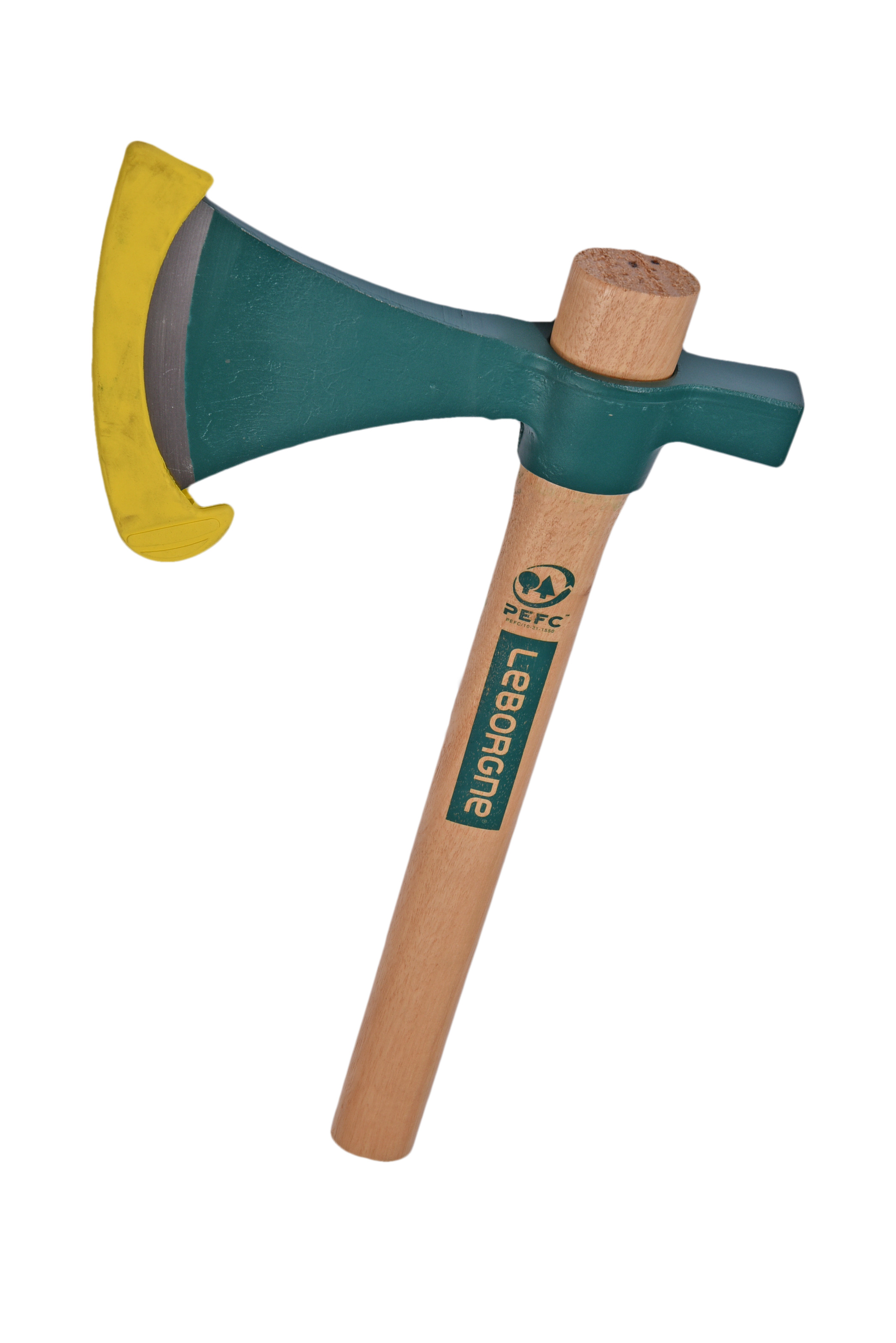 Hatchet with head straight handle 0.8 kg, 100% PEFC certified wooden 35 cm handle