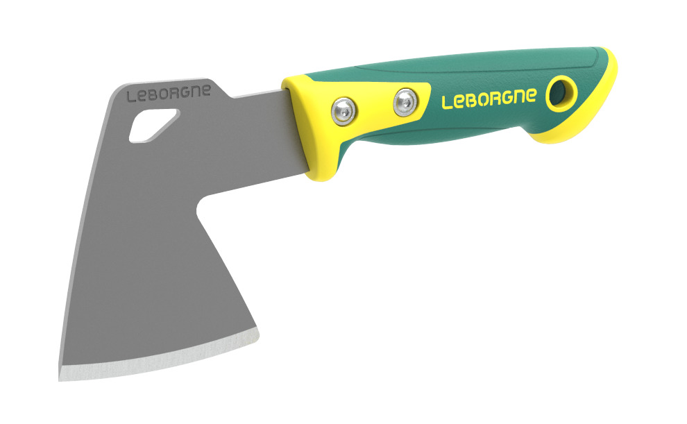Duopro leasure hatchet 0,5 kg with bi-matérial handle + case