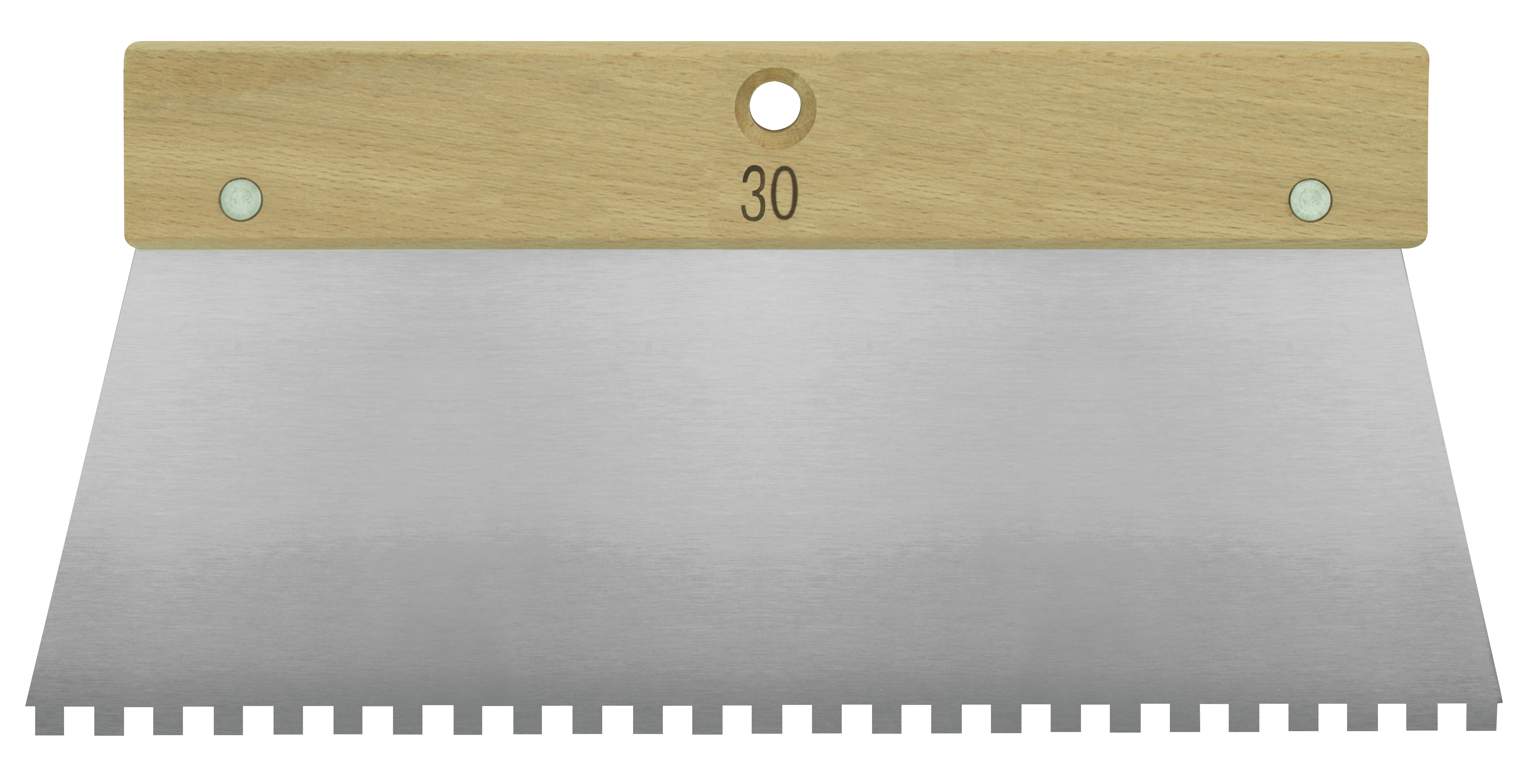 30 CM ADHESIVE SPREADER - WOODEN HANDLE