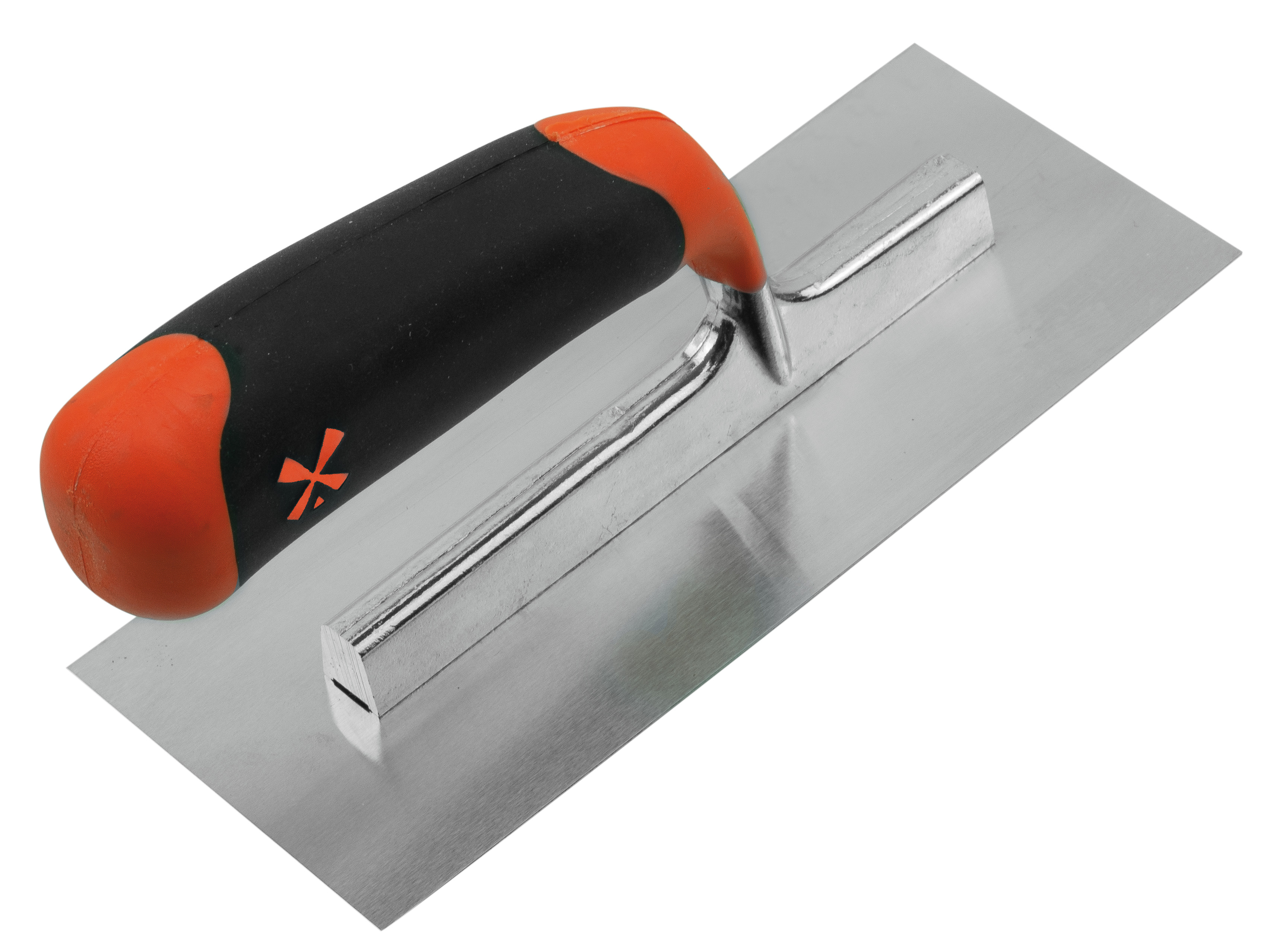 PLATOIR LAME INOX SOUPLE 0,5 MM POIGNÉE PLASTIQUE
