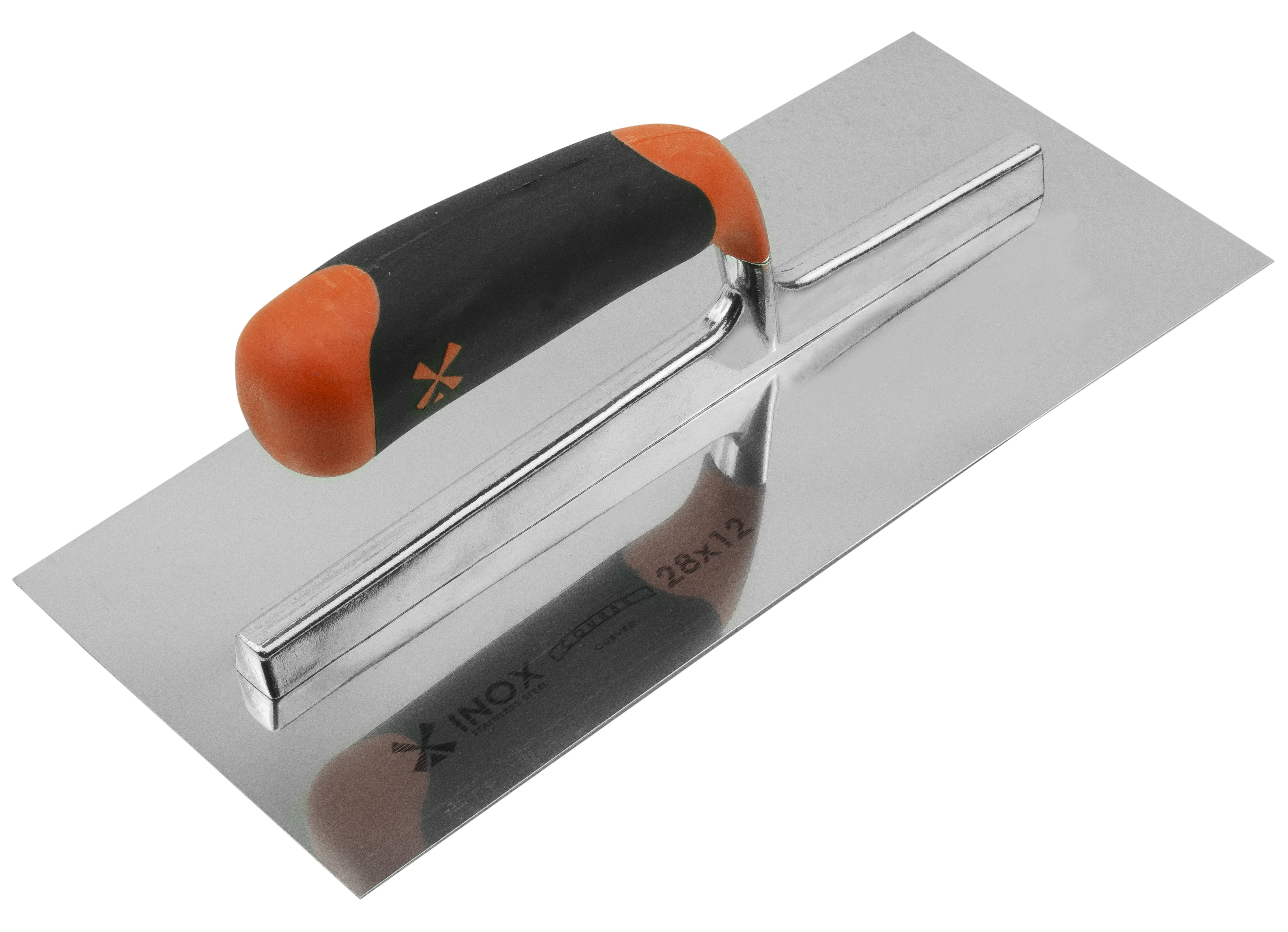 GLÄTTKELLE GEBOGENE EDELSTAHLLAMELLE 0,6 MM ALUMINIUMFASSUNG