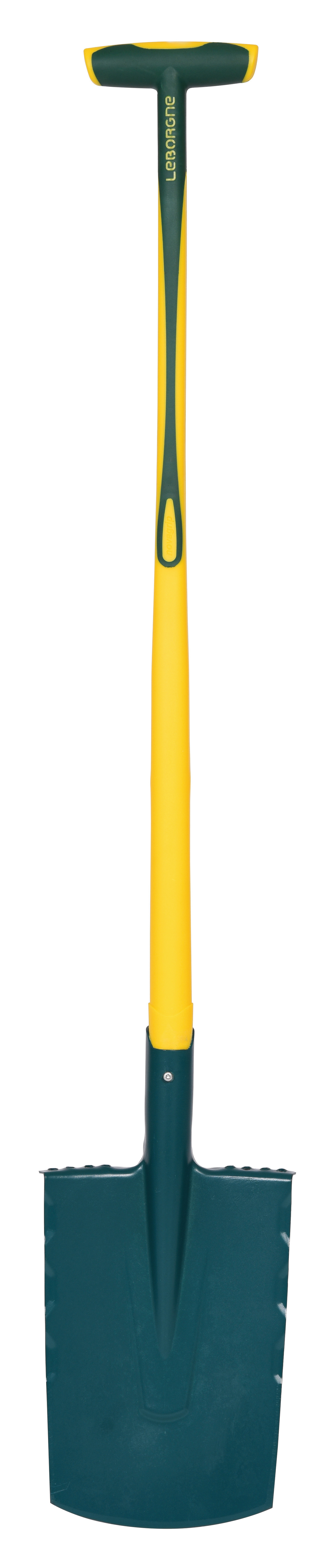 Duopro spade with rim, novagrip 90 cm YD handle