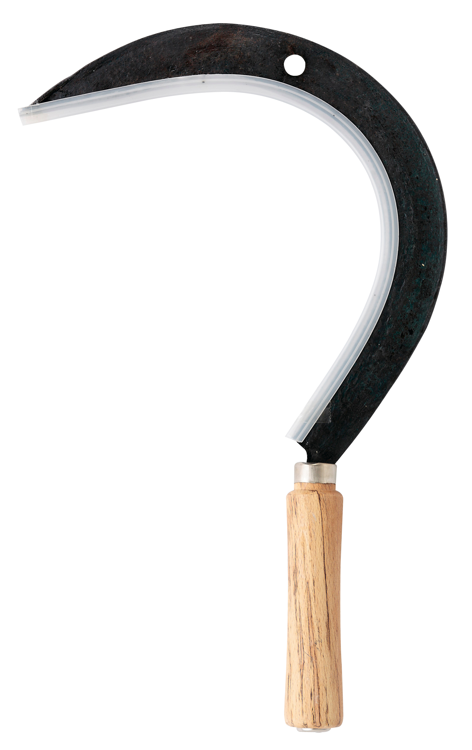 Grass sickle straight 45 cm, wooden handle
