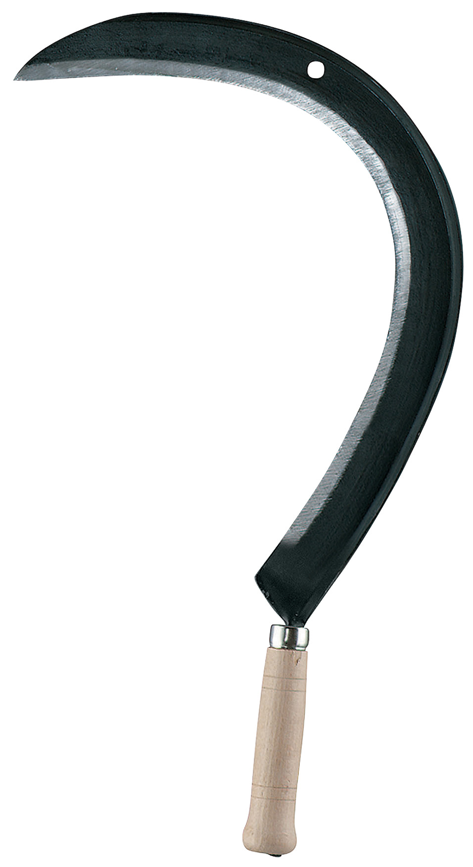 Sickle for undergrowth curved 50 cm, wooden handle