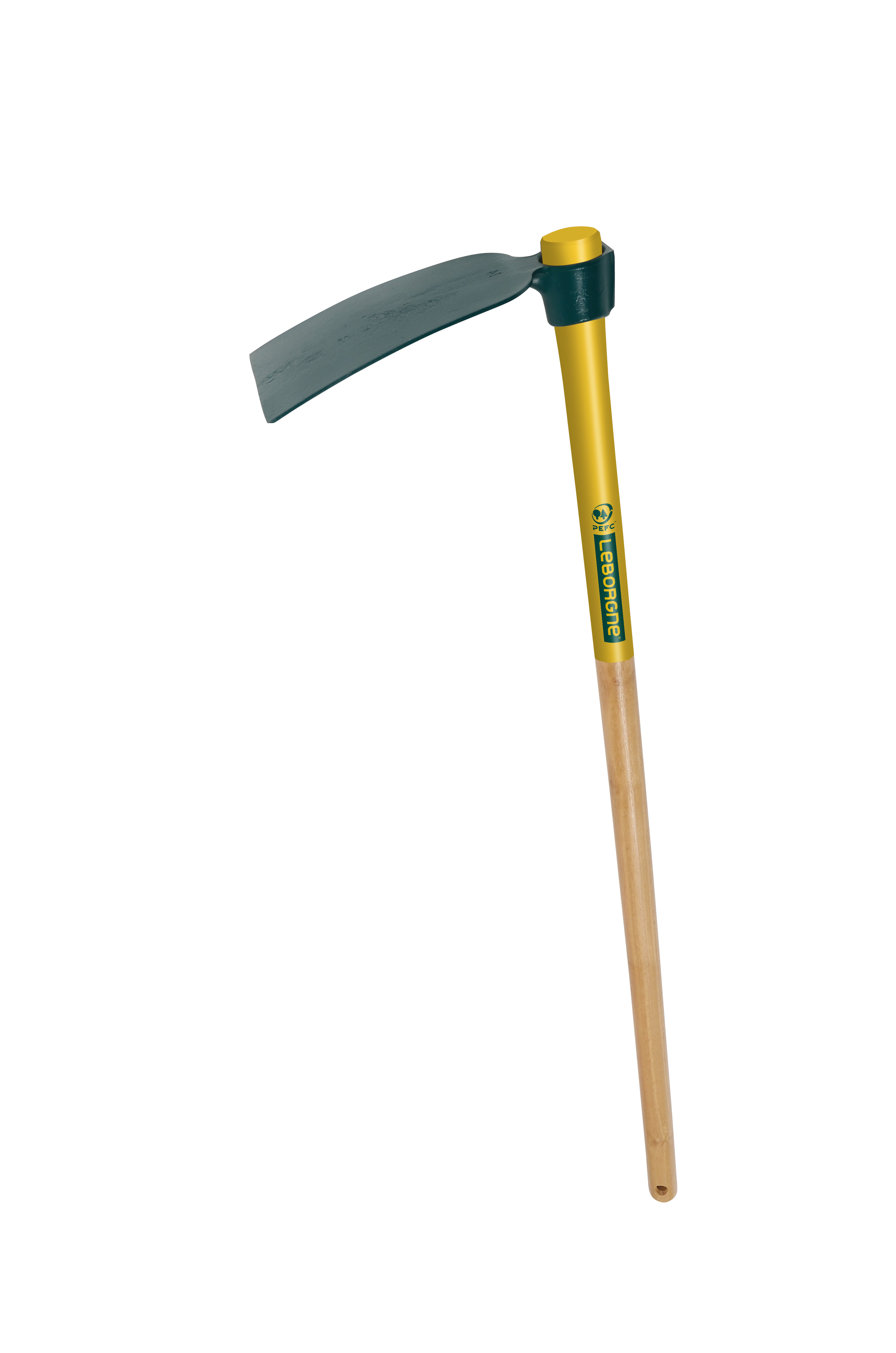 Duopro hoes round socket, 100% PEFC certified wooden 120 cm handle