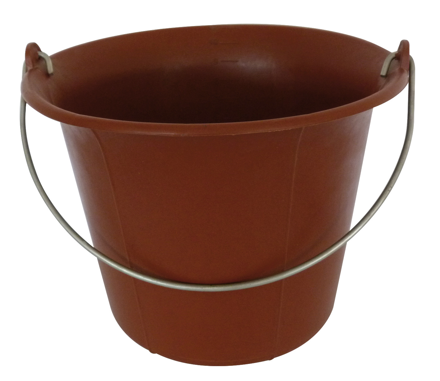 SEAU DE MAÇON PLASTIQUE ROUGE