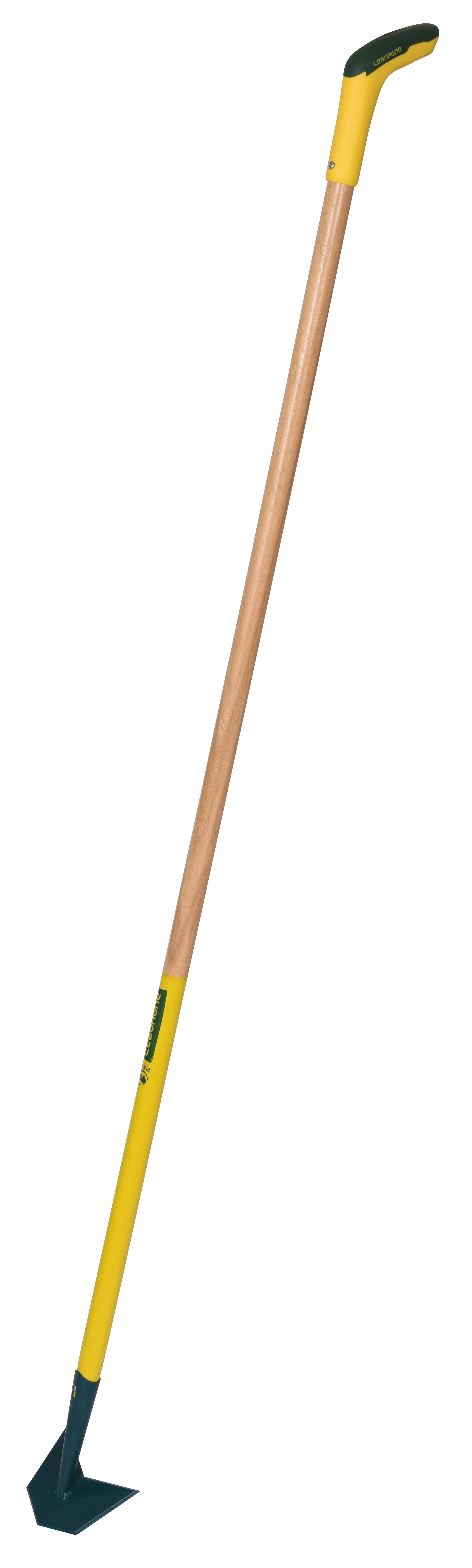 NaturOvert garden rake, 100% PEFC certified wooden 150 cm handle + ergonomic handle