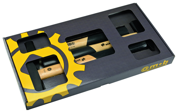 SCHLOSSERHAMMERSATZ - 3-TEILIG - HICKORY