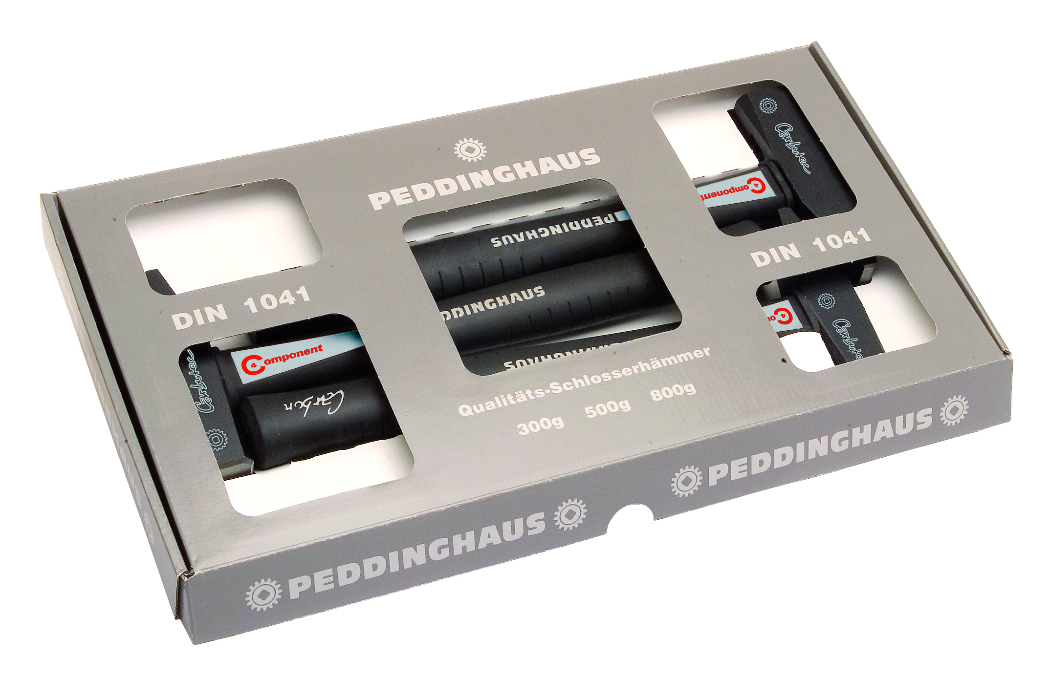 SCHLOSSERHAMMERSATZ - 3-TEILIG - CARBOTEC