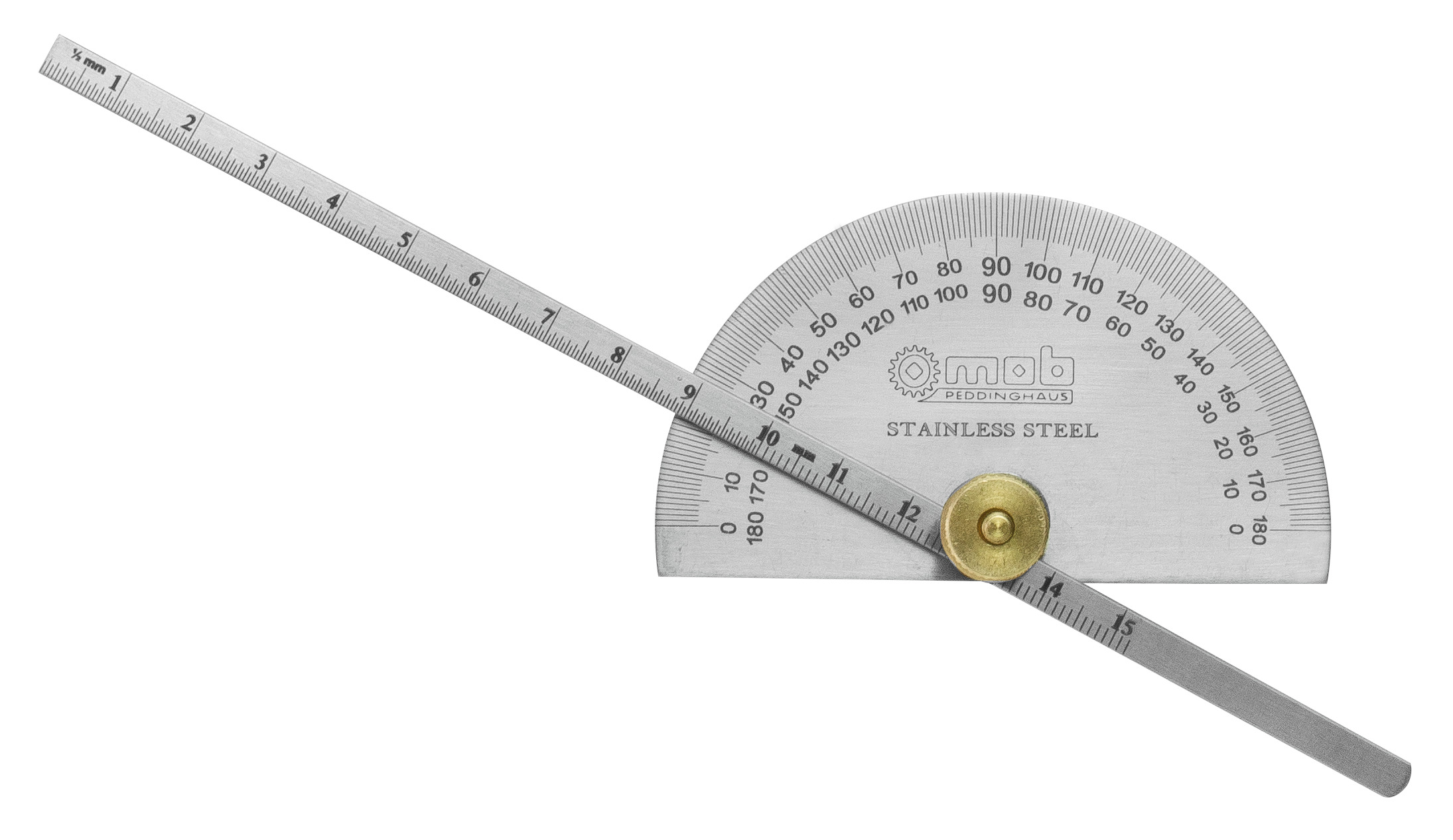 WINKELGRADMESSER MIT GESCHLOSSENEM GRADBODEN