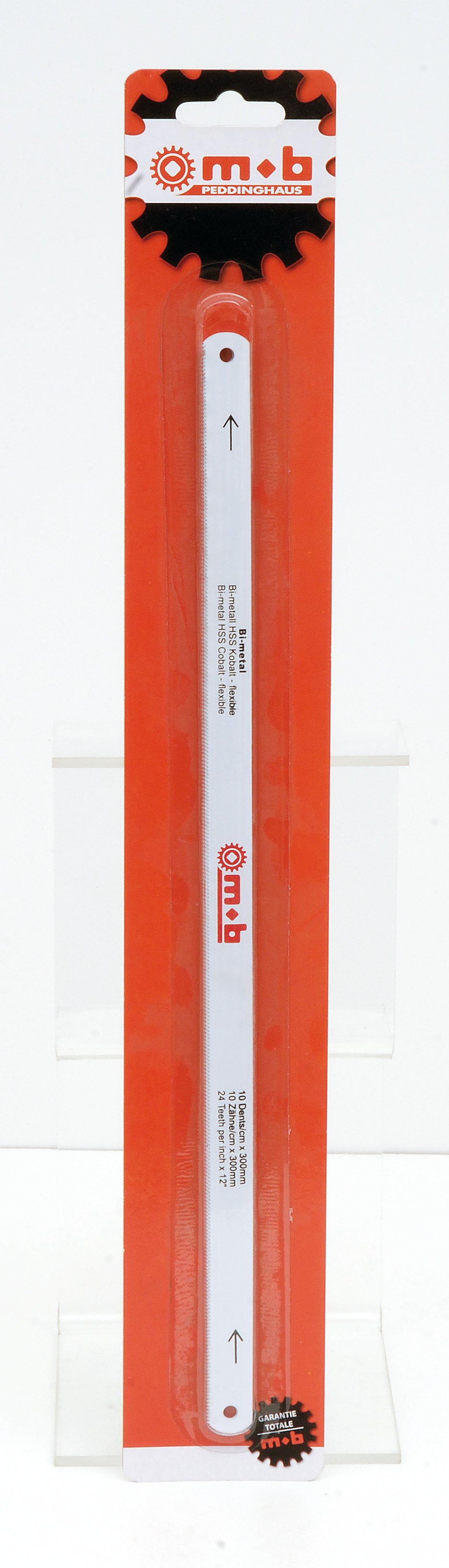 SÄGEBLATT HSS 000 - WEIß - 300 MM - 3 STÜCK AUF BLISTER