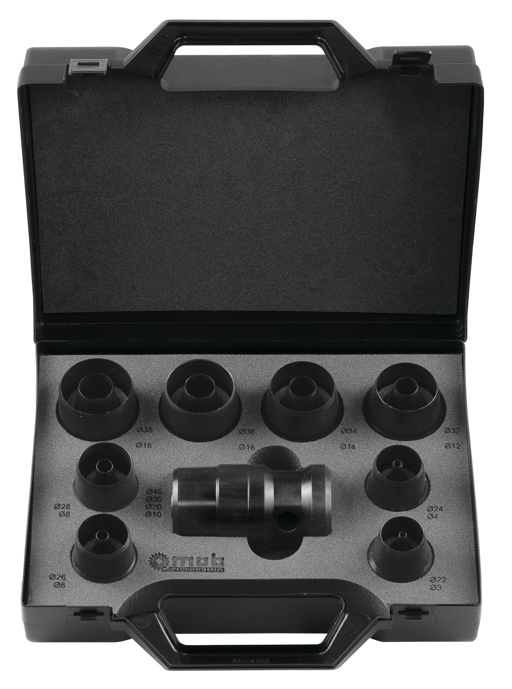 GASKET CUTTERS SET Ø 3 TO 40 MM (EVEN Ø)