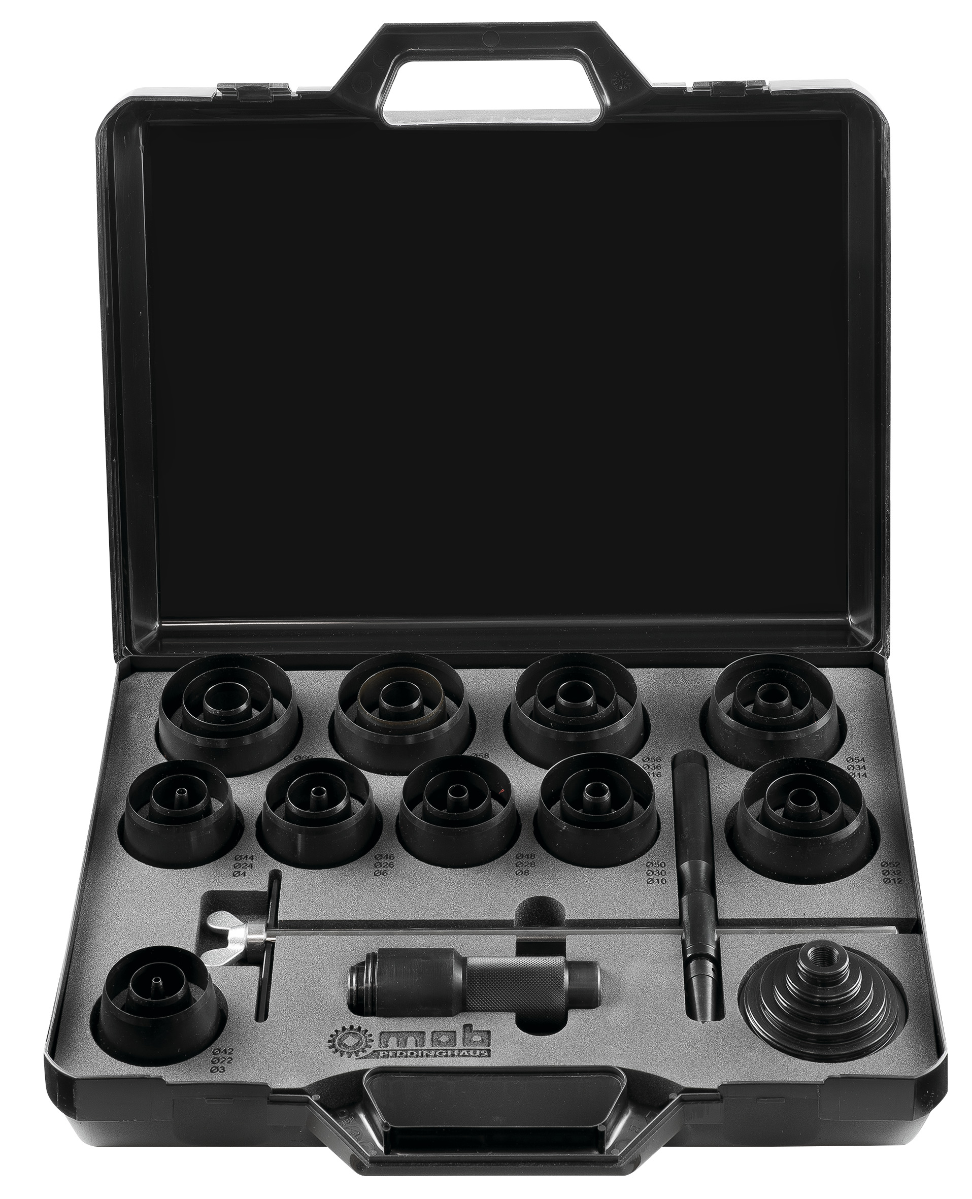 GASKET CUTTERS SET Ø 3 TO 60 MM (EVEN Ø)