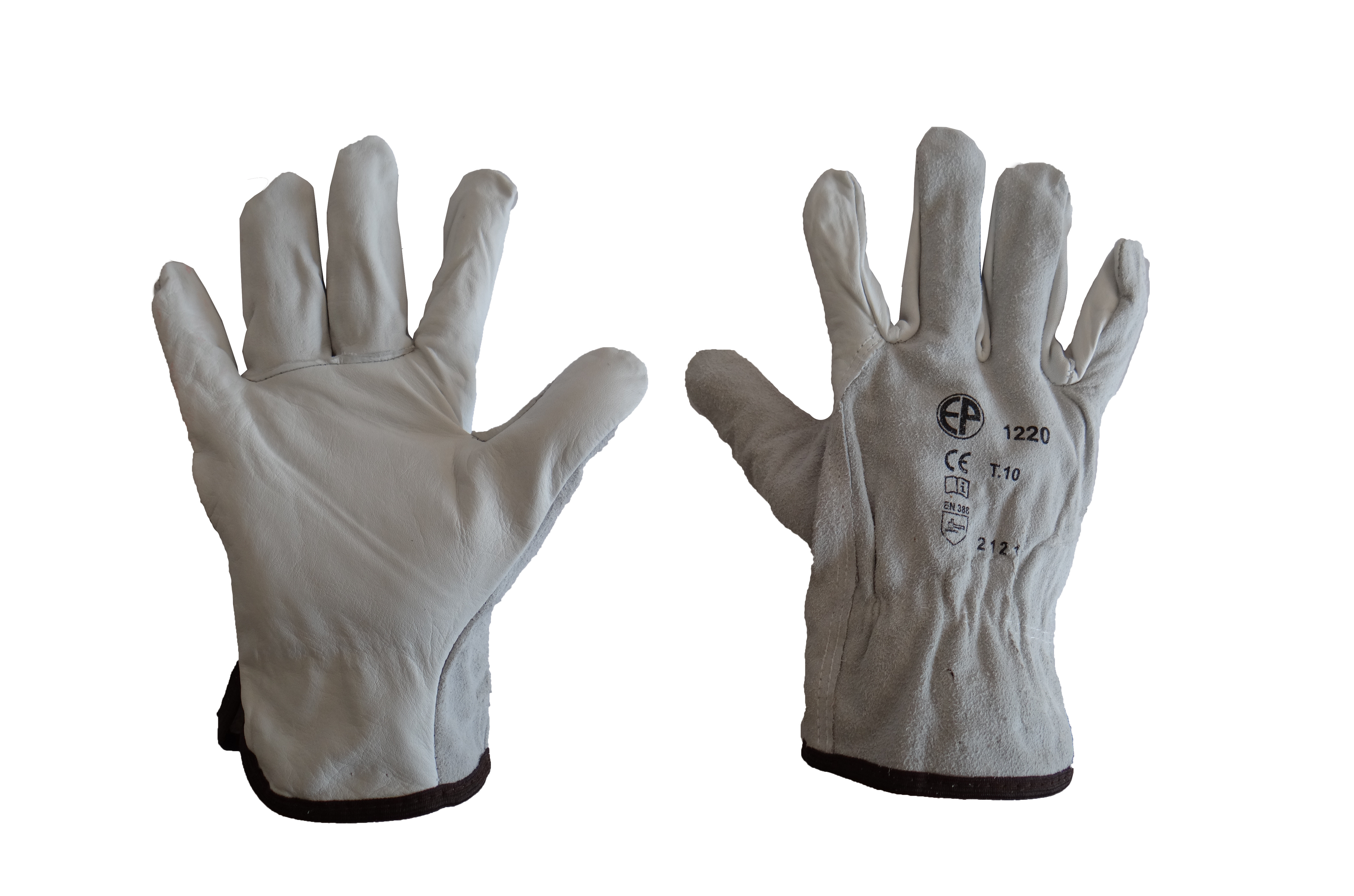 GANTS FLEUR ET CROÛTE DE BOVIN