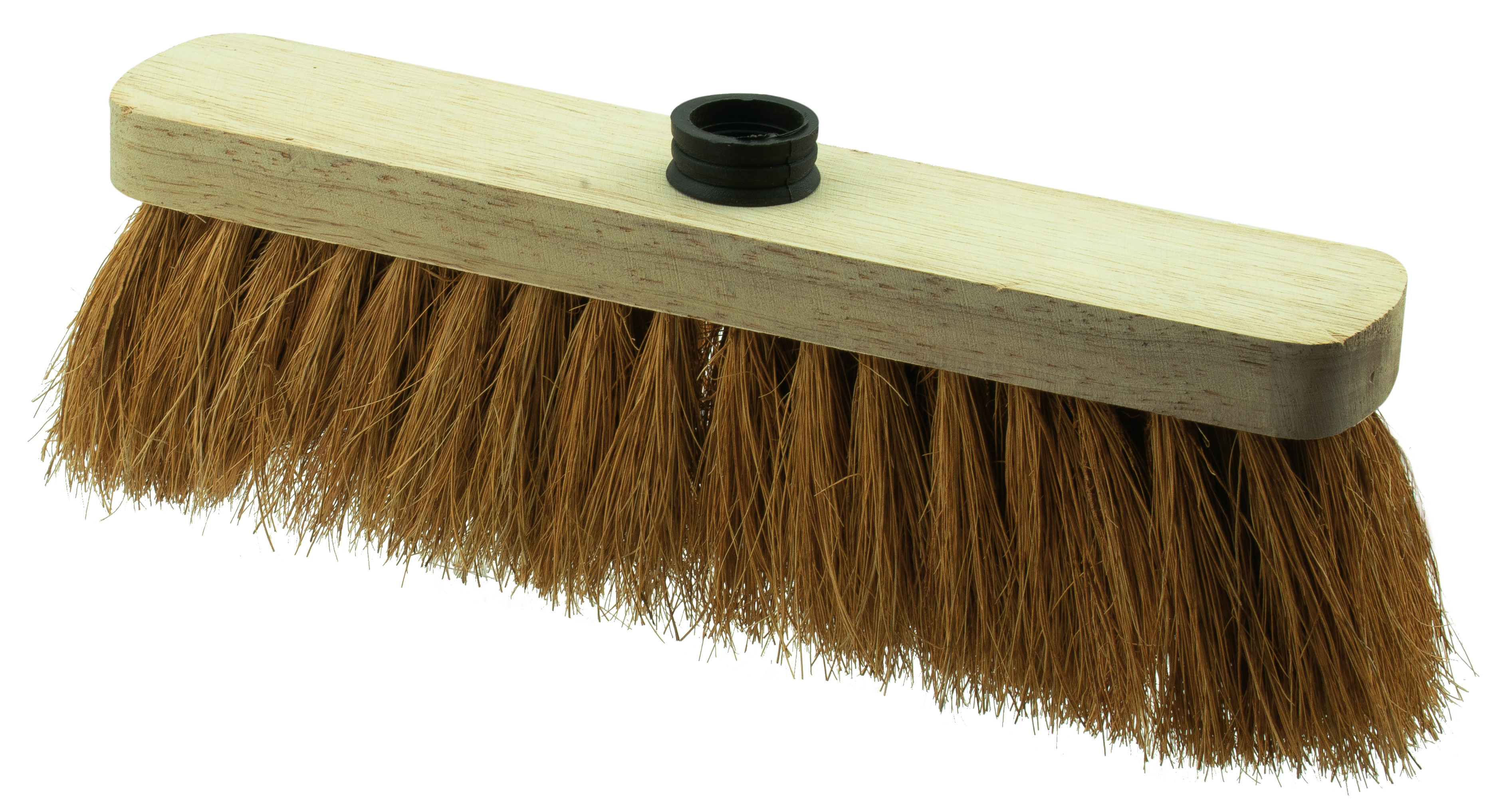 KOKOSNUSSBESEN MIT STECKDOSE 29 CM