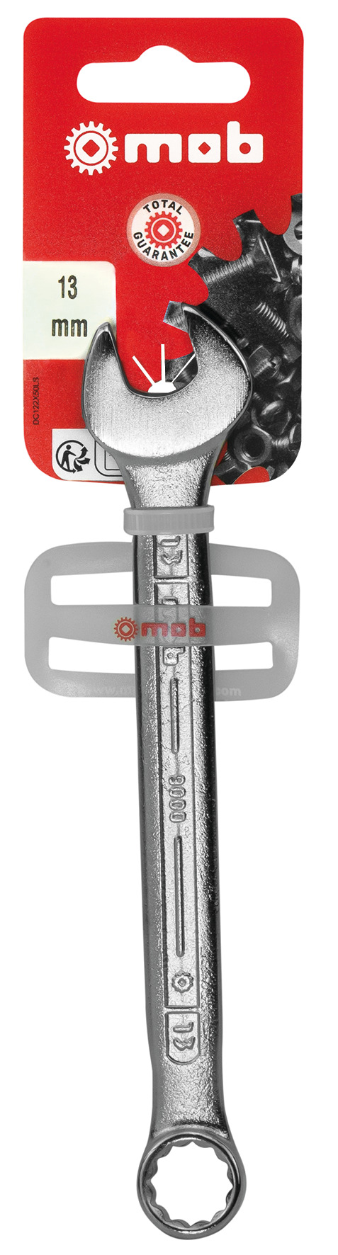 COMBINATION WRENCHES ON CARD