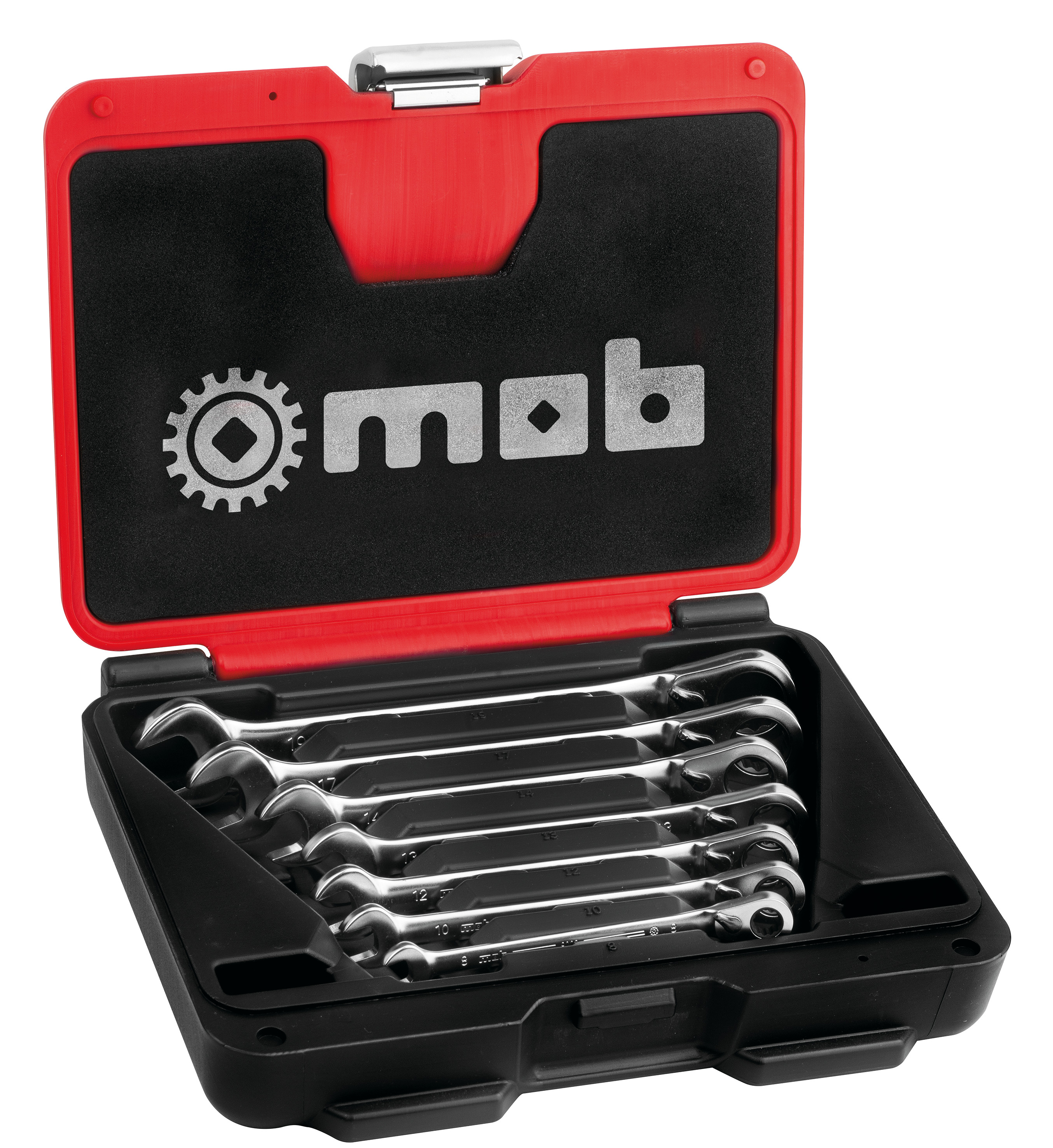 FUSION BOX - RATSCHENSCHLÜSSELSATZ, 7-TEILIG