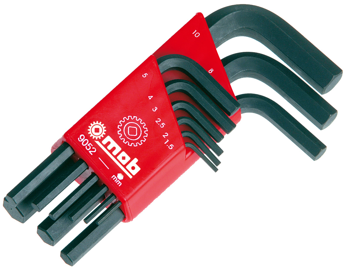 STIFTSCHLÜSSELSATZ - SECHSKANT, 9-TEILIG