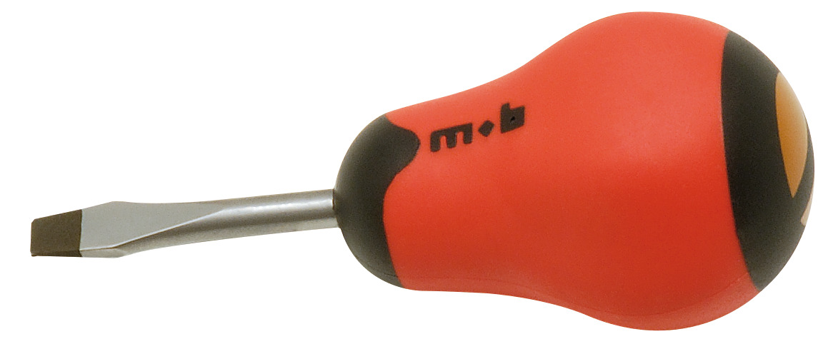 SHORT SLOTTED SCREWDRIVERS