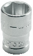6-POINT SOCKET 1/4''