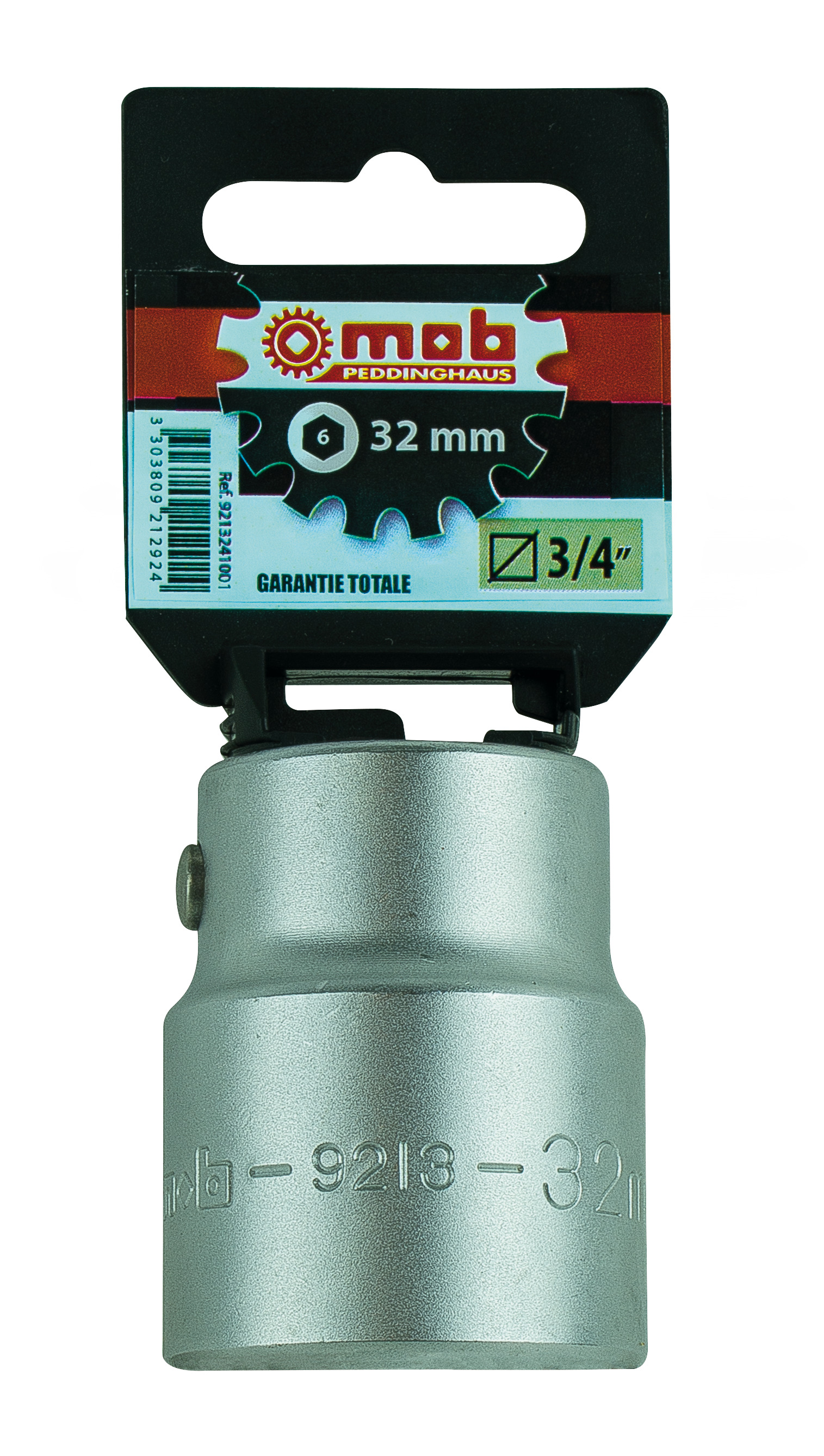 3/4'' 6-POINT SOCKET ON CARD