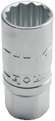 SPARK PLUG SOCKET 12 SIDES 1/2''