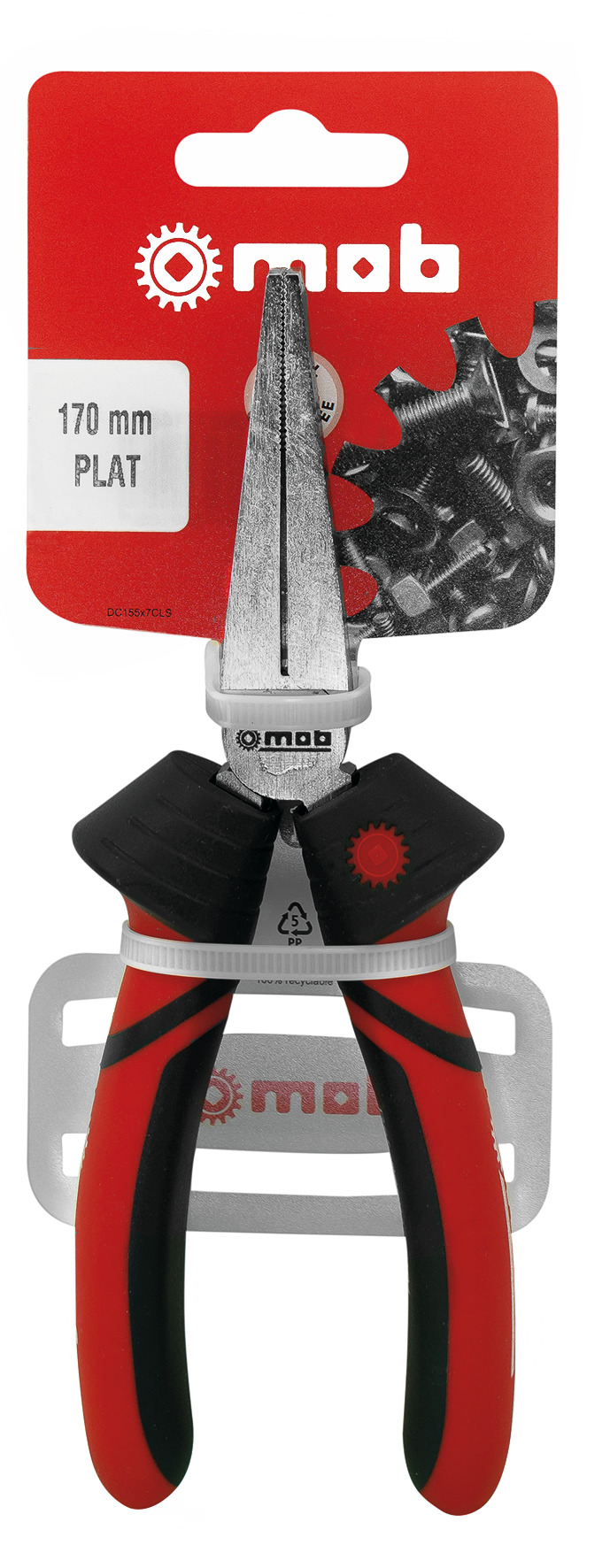 FLACHZANGE, AUF BLISTER