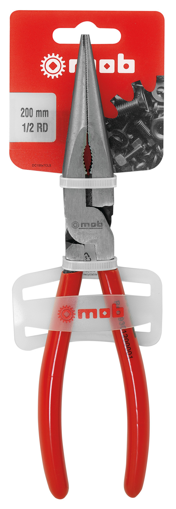 FLACHRUNDZANGE, AUF BLISTER