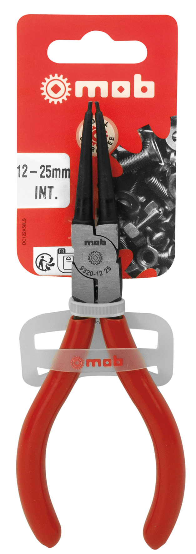 SICHERUNGSRINGZANGE FÜR INNENRINGE, AUF BLISTER