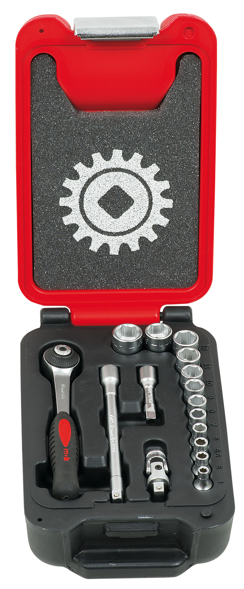 FUSION BOX - KNARRENSATZ  "1/4" 6-KANT - 16-TEILIG - KLEIN