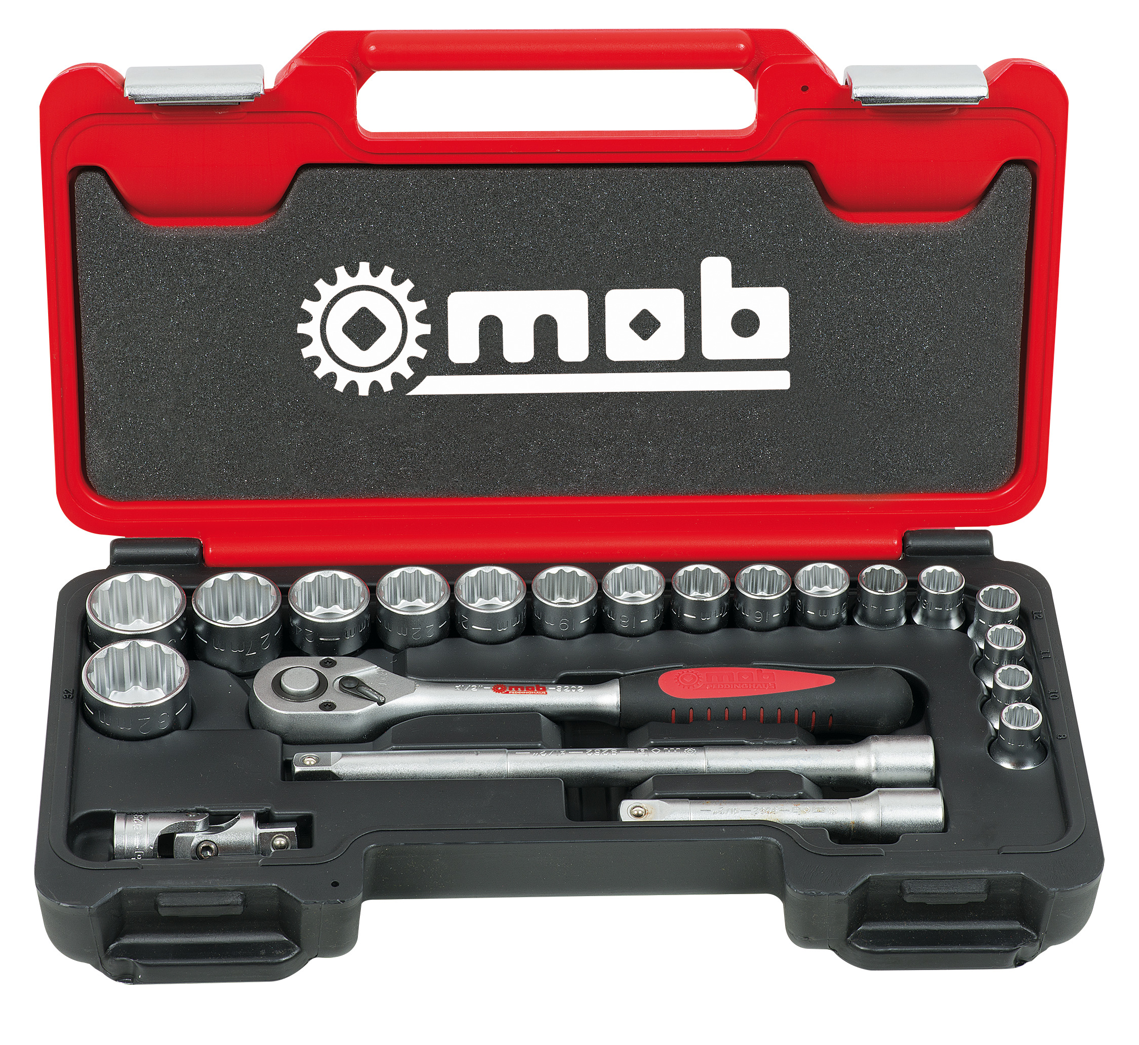 FUSION BOX - STECKSCHLÜSSELSATZ, 1/2''- 21-TEILIG