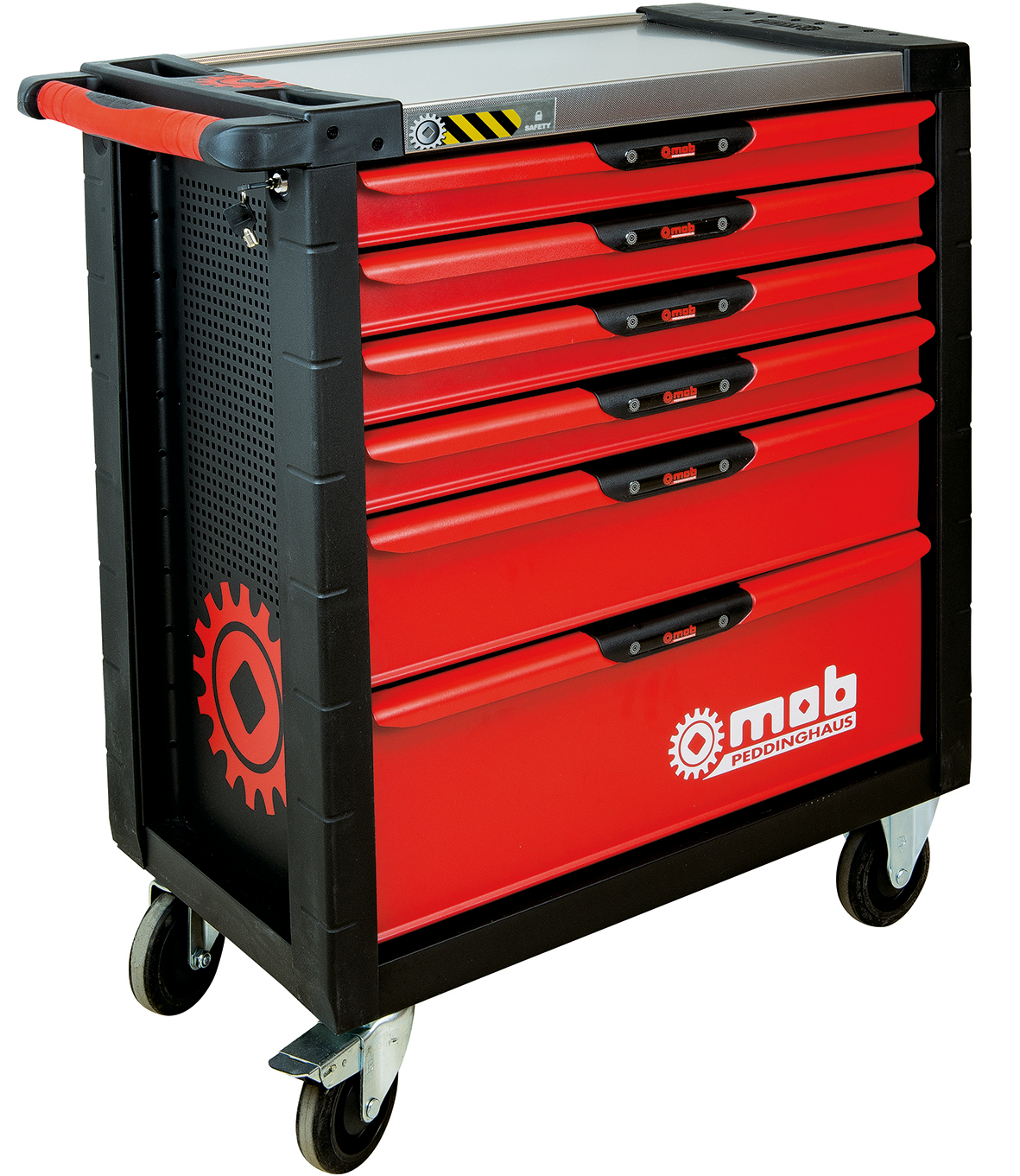 XLINER WERKSTATTWAGEN 'SAFETY' MIT 4 MODULE, 6 SCHUBLADEN