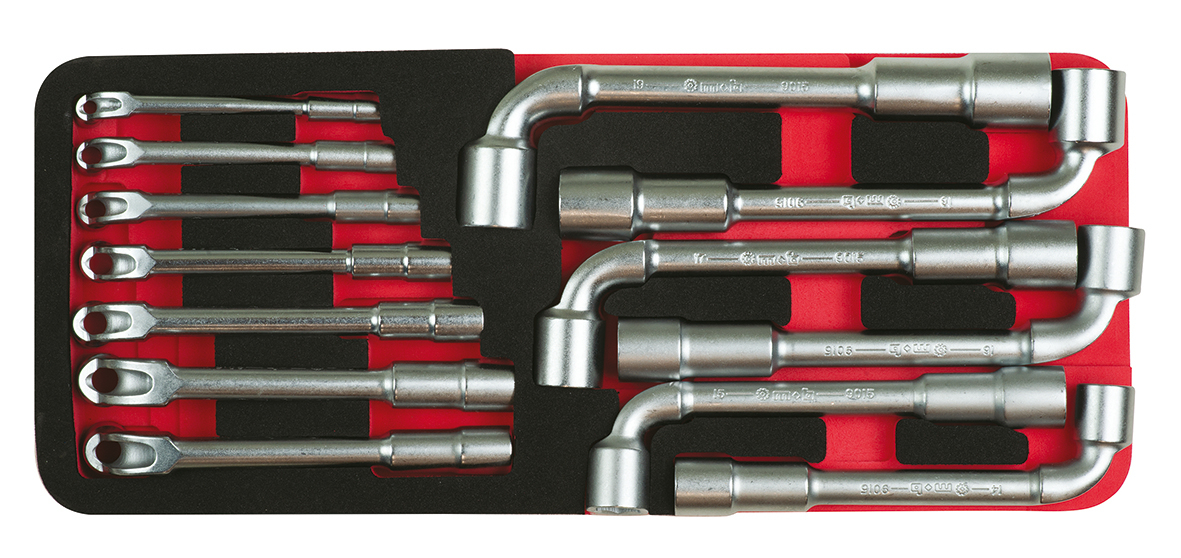 SCHAUMSTOFFMODUL MIT 13 PFEIFENKOPFSCHLÜSSELN 6x6