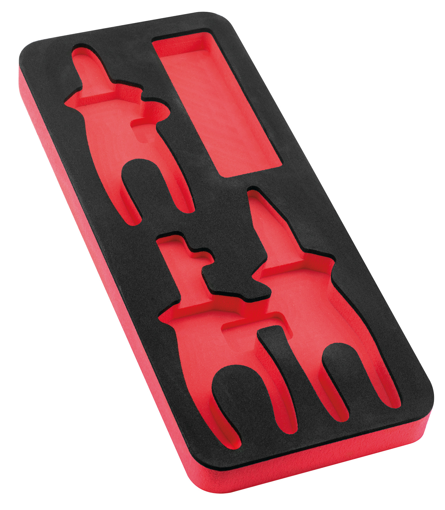 LEERES SCHAUMSTOFFMODUL FÜR 3 1000V ISOLIERTE ZANGEN