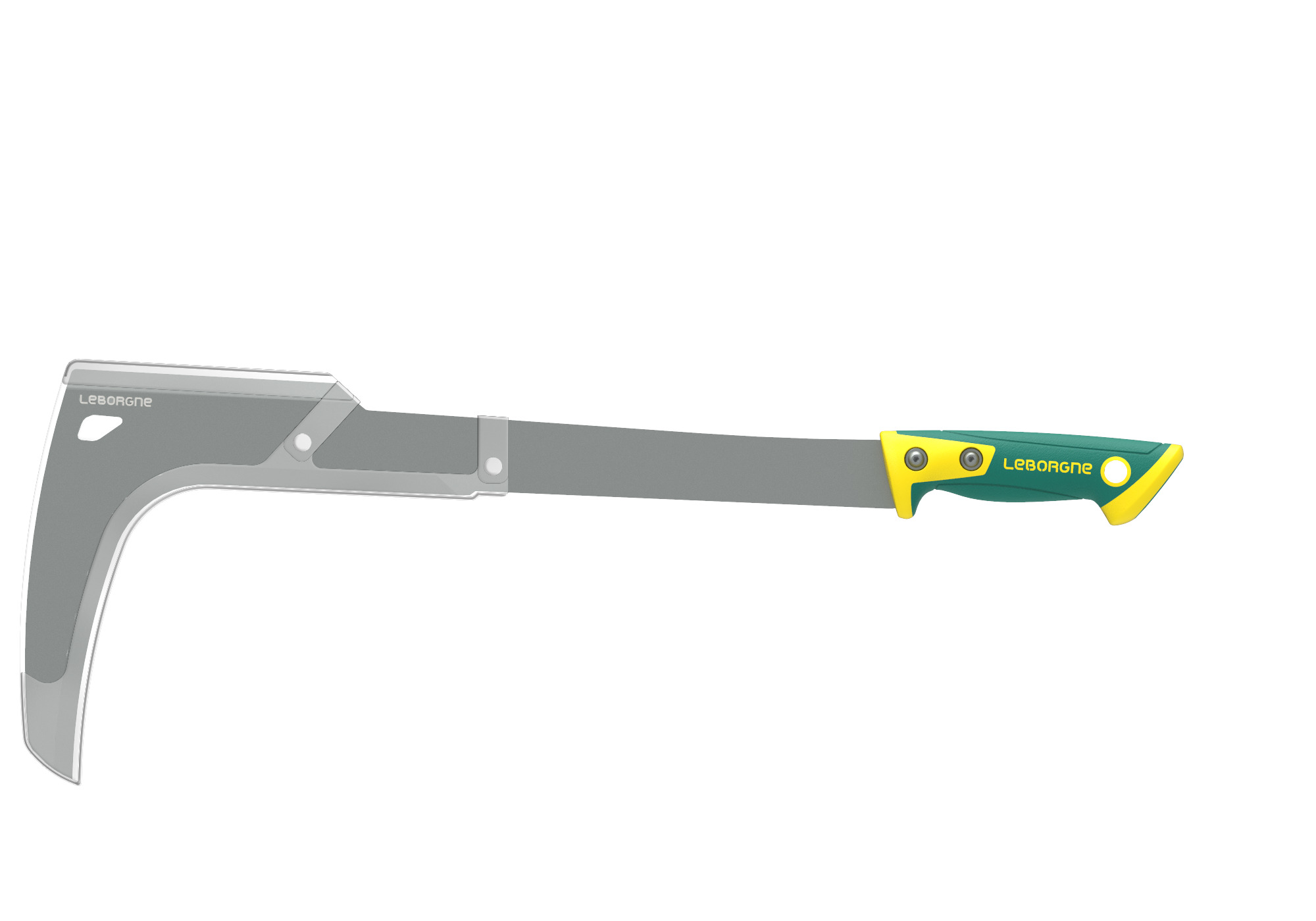 Duopro 60 cm hedge trimmer, bi-material handle